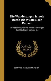 Die Wanderungen Israels Durch Die Wüste Nach Kanaan: In Beziehung Auf Die Innern Führungen Der Gläubigen, Volume 6...
