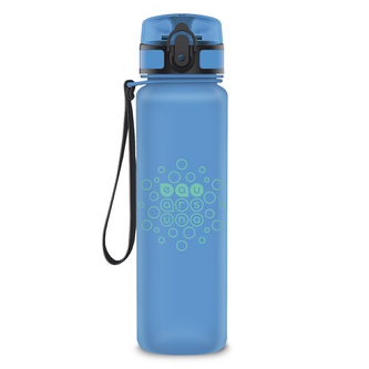 Láhev plastová 600 ml - modrá matná