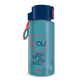 Láhev plastová 650 ml - modro-oranžová