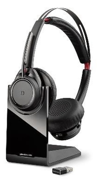 Poly Bluetooth Headset Voyager Focus UC B825-M, včetně nabíjecího stojánku