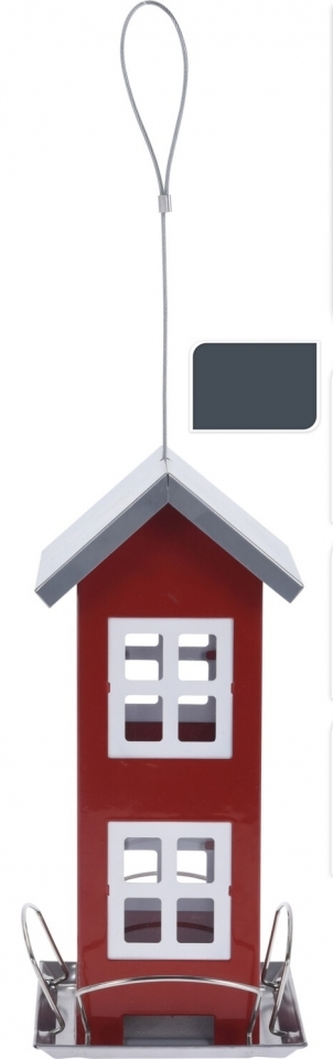 Krmítko pro ptáky šedé