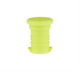 R&B Zdravá lahev Zátka 4 ks Žlutá reflex