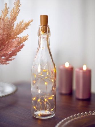LED řetěz se špuntem - 197 cm
