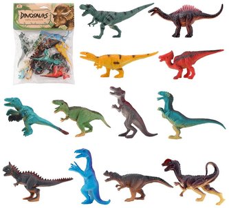 Zestaw dinozaurów 12szt