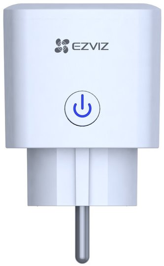 EZVIZ chytrá zásuvka T30-10B Statistics/ Wi-Fi/ EU/ výkon 2300 W/ Google Assistant/ Amazon Alexa/ bílá