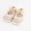 Kojenecké krajkové capáčky New Baby hnědá 0-3 m - velikost 0-3 m