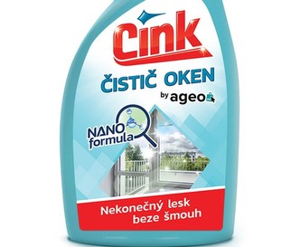 Cink čistič na okna s rozprašovačem 500 ml