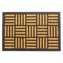 HOME ELEMENTS Rohož PP + kokos, design SQUARES, 40x60cm