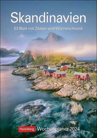 Skandinavien Wochenplaner 2024