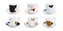 TESCOMA Šálek na espresso s podšálkem myCOFFEE, 6 ks, Moon