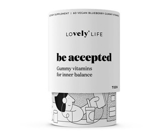 Vely Be accepted gumové vitamíny pro vnitřní vyváženost 60 ks
