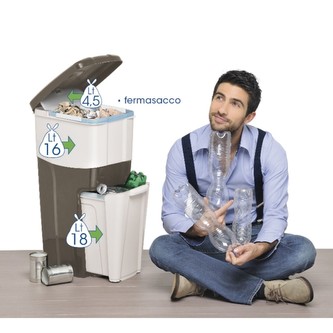 BAMA Odpadkový koš TRYPLA 38,5 L