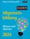 Duden Allgemeinbildung Tagesabreißkalender 2024