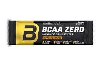 BioTech BCAA Zero 9 g orange (pomeranč)
