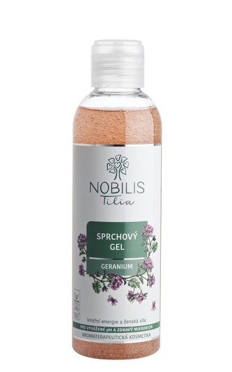 Sprchový gel Geraniový: 200 ml