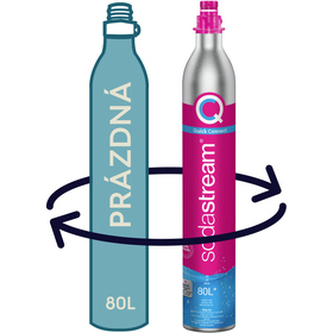 Výměnná bombička s CO2 SODASTREAM Quick Connect