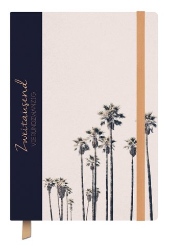 Terminkalender Classic Timer Palmen 2024