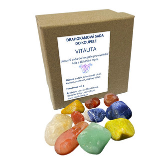 Nandi Drahokamová sada do koupele Vitalita 100 g