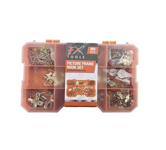 Sada háčků na obrazy 262 ks