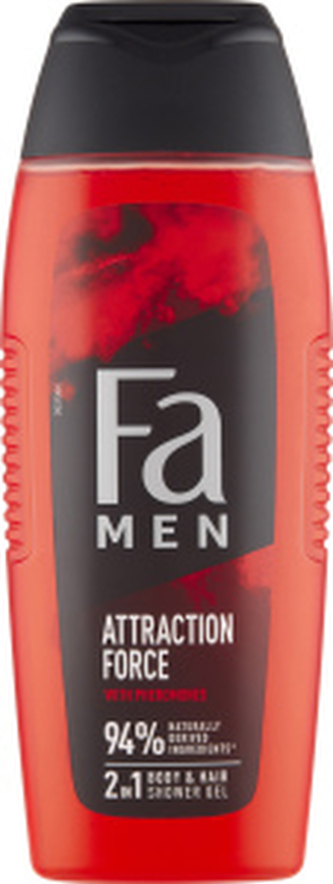 Fa men srchový gel 2v1 Attraction force 400 ml