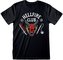 Pánské tričko Netflix|Stranger Things: Klub Hellfire (2XL) černá bavlna