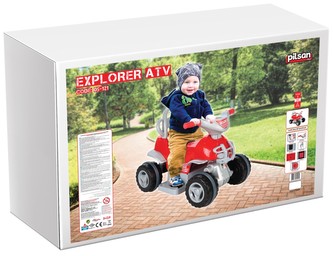 Čtyřkolka elektrická Explorer na baterie