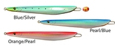 Pilker slim jim jig, 100g, farba modrá/strieborná 44 3485221 - Pilker slim jim jig, 220g, farba perleťová/modrá