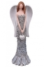 Anděl Lili Flo šedý 15 cm II.jakost