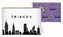 Kosmetická taška Friends|Přátelé: New York Silhouette (24 x 16 cm)