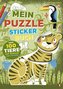 Mein bunter Puzzle-Sticker-Spaß - Tiere