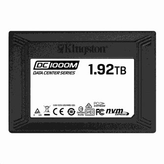Kingston SSD 2TB (1920GB) SSD Data Centre DC1500M (Mixed Use) Enterprise U.2 Enterprise NVMe SSD