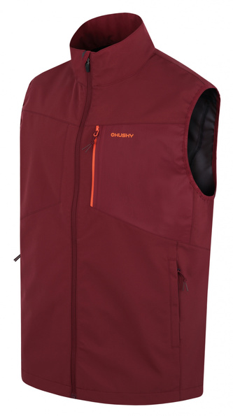 Pánská softshell vesta Salien M bordo - XL Pánská softshell vesta Salien M bordo - XL