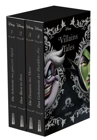 Disney. Villains: Villain Tales. Taschenbuch-Schuber. Enthält die Geschichten »Die Schönste im ganzen Land«, »Das Biest in ihm«,