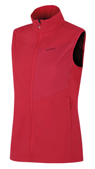 Dámská softshell vesta Salien L pink - M Dámská softshell vesta Salien L pink - M