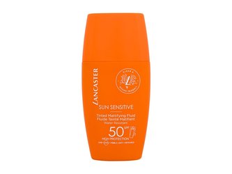 Lancaster Sun Sensitive Opalovací přípravek na obličej Tinted Mattifying Fluid 30 ml SPF50 pro ženy