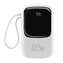 Baseus Qpow Pro Digital Display Fast Charge Power Bank 20000mAh 22.5W Type-C White