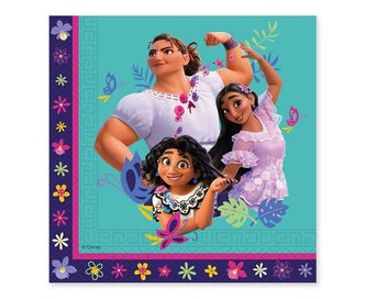 Papírové ubrousky Encanto - 20 ks, 33 x 33 cm