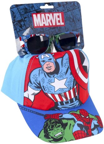 Kšiltovka a brýle AVENGERS HULK