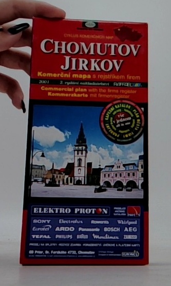 PL Chomutov, Jirkov 1:12 000 / plán města