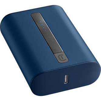 Cellularline Thunder powerbanka 10000 mAh modrá