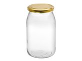 SADA ZAVAŘOVACÍCH SKLENIC 6-KS 0.9 L Z/N ZLATÁ