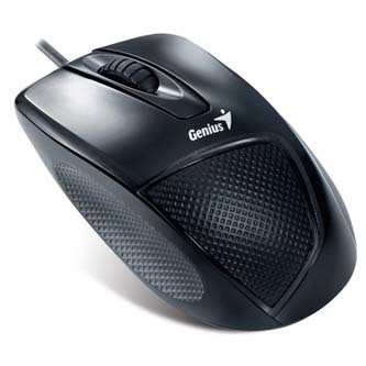 Genius Myš DX-150, 1200DPI, optická, 3tl., drátová USB, černá