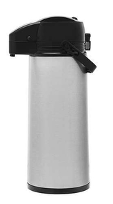 Termoska nerez/sklo 1,9L s pumpičkou  PERFECT