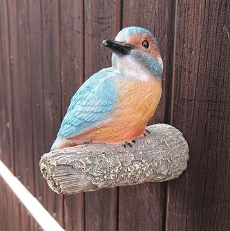 Ledňáček na dřevě závěsný