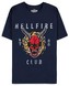 Tričko Stranger Things - Hellfire Club Member L