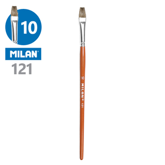 Štětec plochý MILAN č.10 - 121 Štětec plochý MILAN č.10 - 121