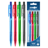 Pero kuličkové 106, 0.7 mm  - sada 4 ks