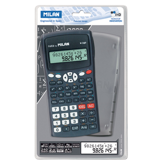 Kalkulačka MILAN vědecká 159110 Black, 240 funkcí Kalkulačka MILAN vědecká 159110 Black, 240 funkcí