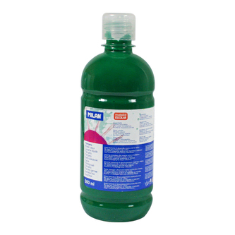 Barva temperová 500ml tmavě zelená