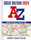 Great Britain A-Z Handy Road Atlas 2024 (A5 Spiral)